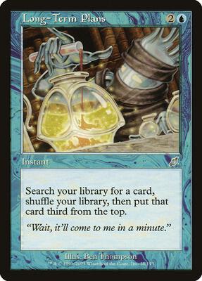 Long-Term Plans card from Scourge