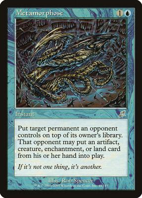 Metamorphose card from Scourge
