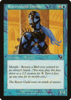 Raven Guild Initiate card from Scourge