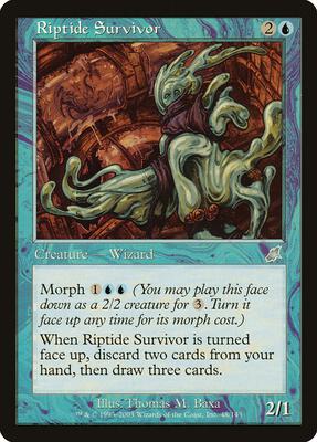Riptide Survivor card from Scourge