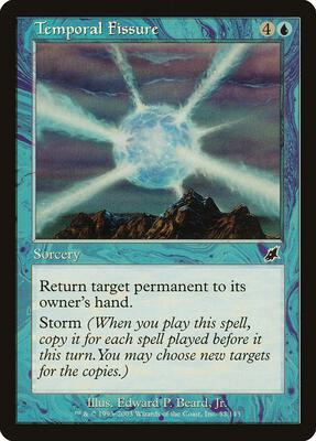 Temporal Fissure card from Scourge