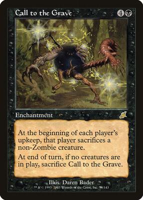 Call to the Grave card from Scourge