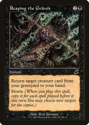 Reaping the Graves card from Scourge