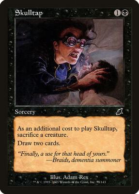 Skulltap card from Scourge