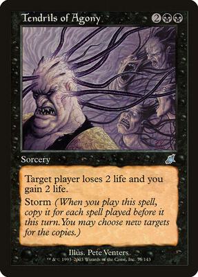 Tendrils of Agony card from Scourge