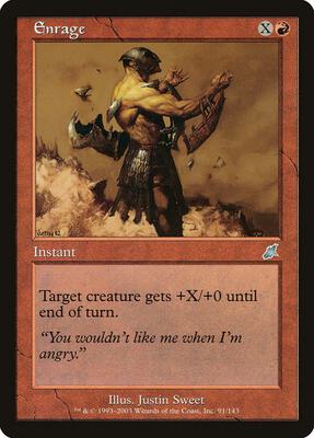 Enrage card from Scourge