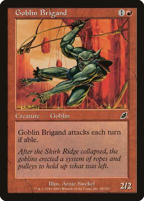 Goblin Brigand card from Scourge