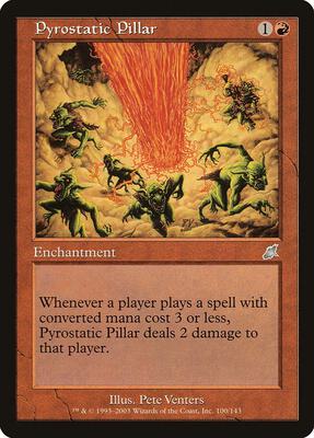 Pyrostatic Pillar card from Scourge