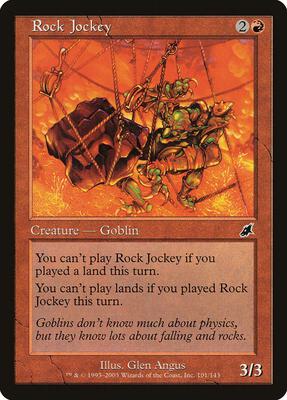 Rock Jockey card from Scourge