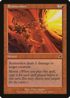 Scattershot card from Scourge