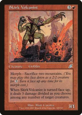 Skirk Volcanist card from Scourge