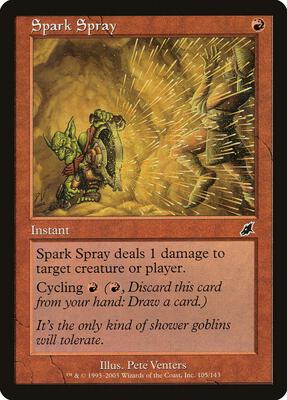 Spark Spray card from Scourge
