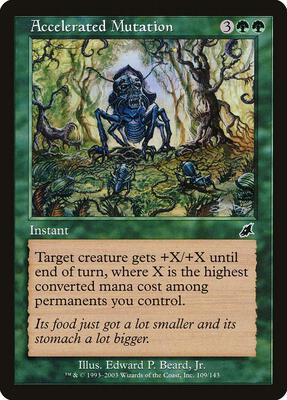 Accelerated Mutation card from Scourge