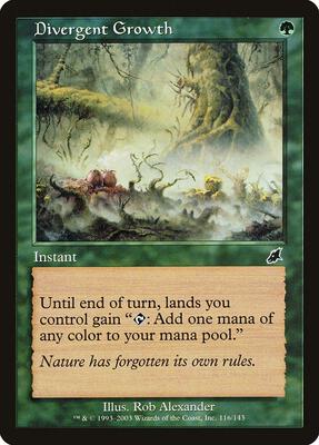 Divergent Growth card from Scourge