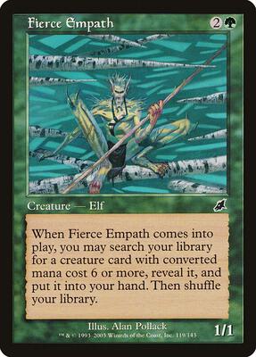 Fierce Empath card from Scourge