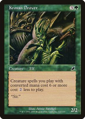 Krosan Drover card from Scourge