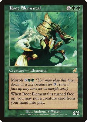 Root Elemental card from Scourge