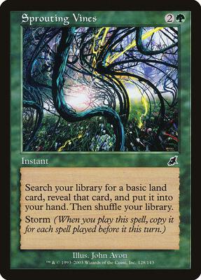 Sprouting Vines card from Scourge