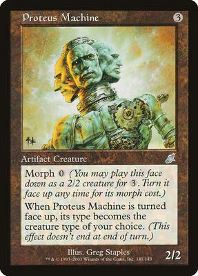 Proteus Machine card from Scourge