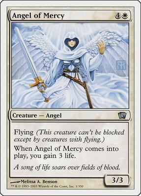 Angel of Mercy card from 8th Edition