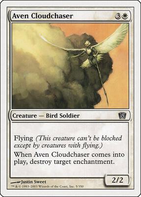Aven Cloudchaser card from 8th Edition
