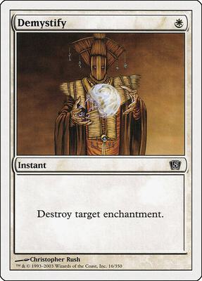 Demystify card from 8th Edition