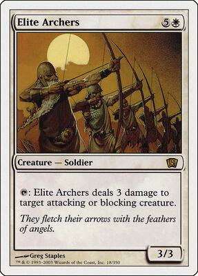 Elite Archers card from 8th Edition
