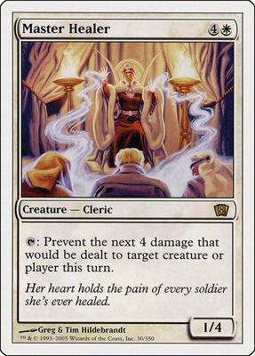 Master Healer card from 8th Edition