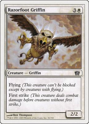 Razorfoot Griffin card from 8th Edition