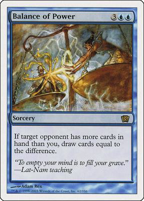 Balance of Power card from 8th Edition