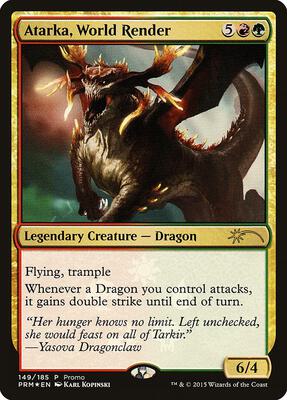 Atarka, World Render card from Unique and Miscellaneous Promos