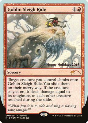Goblin Sleigh Ride card from Special Occasion