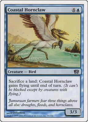 Coastal Hornclaw card from 8th Edition