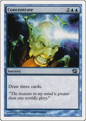 Concentrate card from 8th Edition