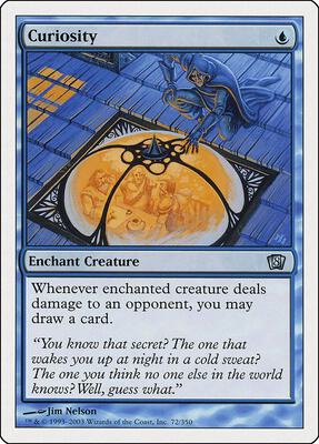 Curiosity card from 8th Edition