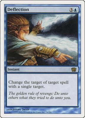 Deflection card from 8th Edition