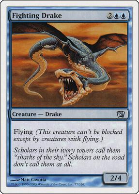 Fighting Drake card from 8th Edition
