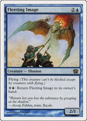 Fleeting Image card from 8th Edition
