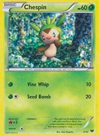 Chespin - 2/12 card from McDonald's Promos 2014