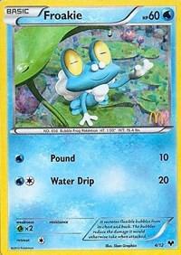 Froakie - 4/12 card from McDonald's Promos 2014