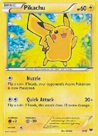 Pikachu - 5/12 card from McDonald's Promos 2014