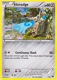 Honedge - 7/12 card from McDonald's Promos 2014