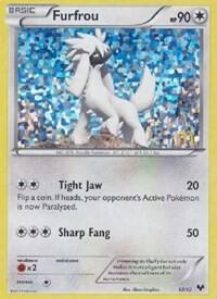 Furfrou - 12/12 card from McDonald's Promos 2014