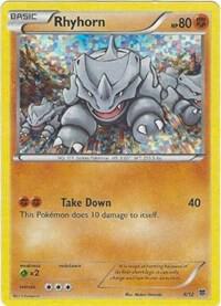 Rhyhorn - 8/12 card from McDonald's Promos 2015