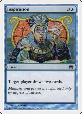 Inspiration card from 8th Edition