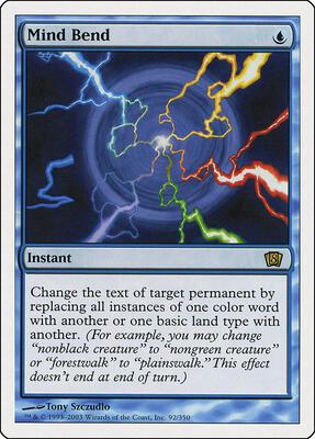 Mind Bend card from 8th Edition