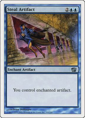 Steal Artifact card from 8th Edition