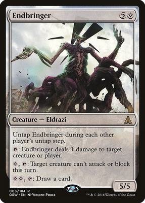 Endbringer card from Oath of the Gatewatch