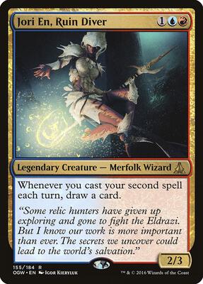 Jori En, Ruin Diver card from Oath of the Gatewatch