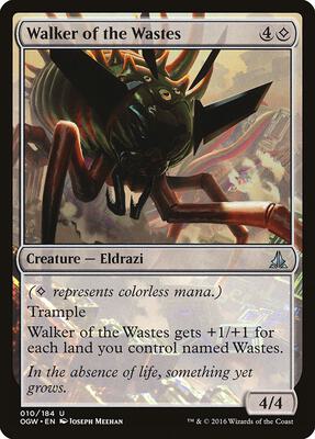 Walker of the Wastes card from Oath of the Gatewatch